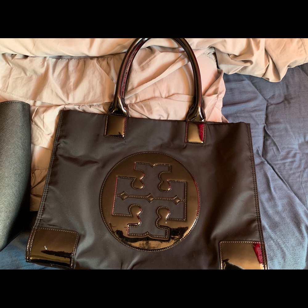 Large Tory Burch nylon tote